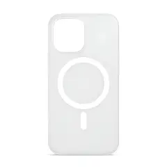 GENERICO - Carcasa Antigolpes Mate Blanco Magnetica Para Iphone 16 Pro