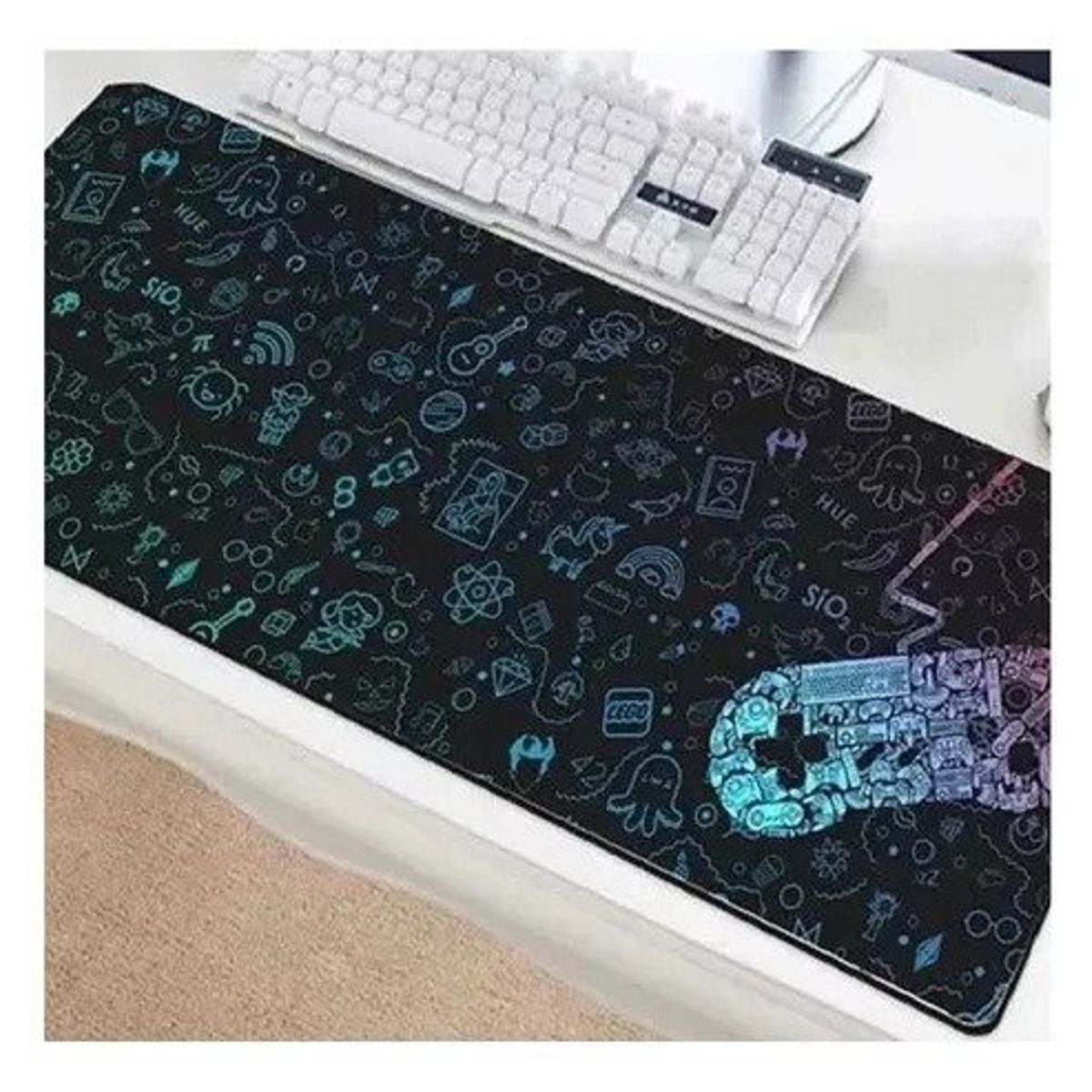 GENERICO - Mousepad Gamer 90x40 cm antideslizante