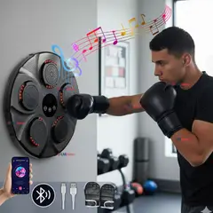LINE - Máquina de Boxeo Musical Bluetooth con Guantes para Adulto