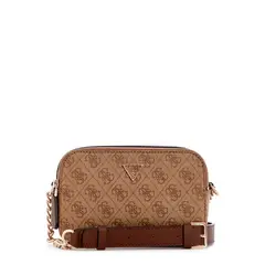 GUESS - Cartera Noelle Ii Camera Crossbody Marrón