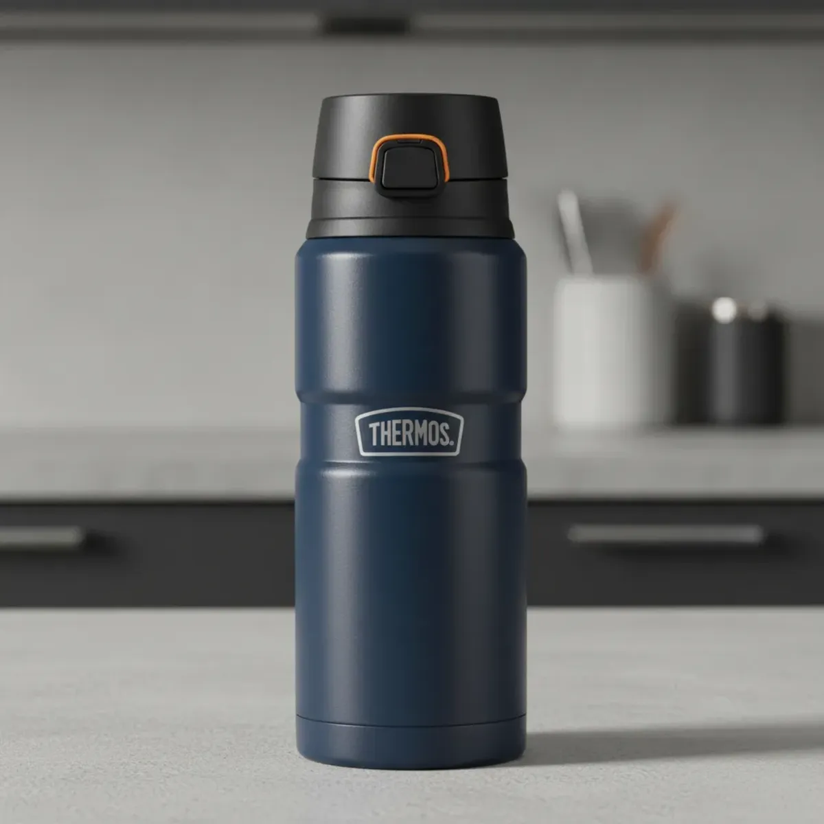 THERMOS - BOTELLA ACERO INOX KING 710ML MATT NAVY
