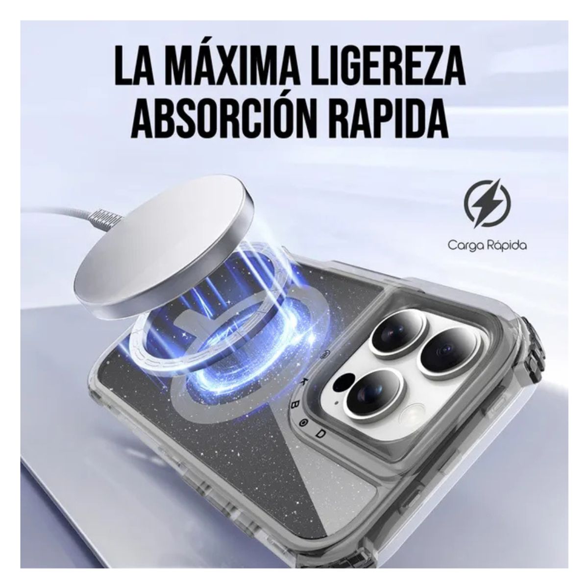 KBOD - Carcasa 360 Magnética Urban Play Metallic Para iPhone 16 Pro Max - Negro