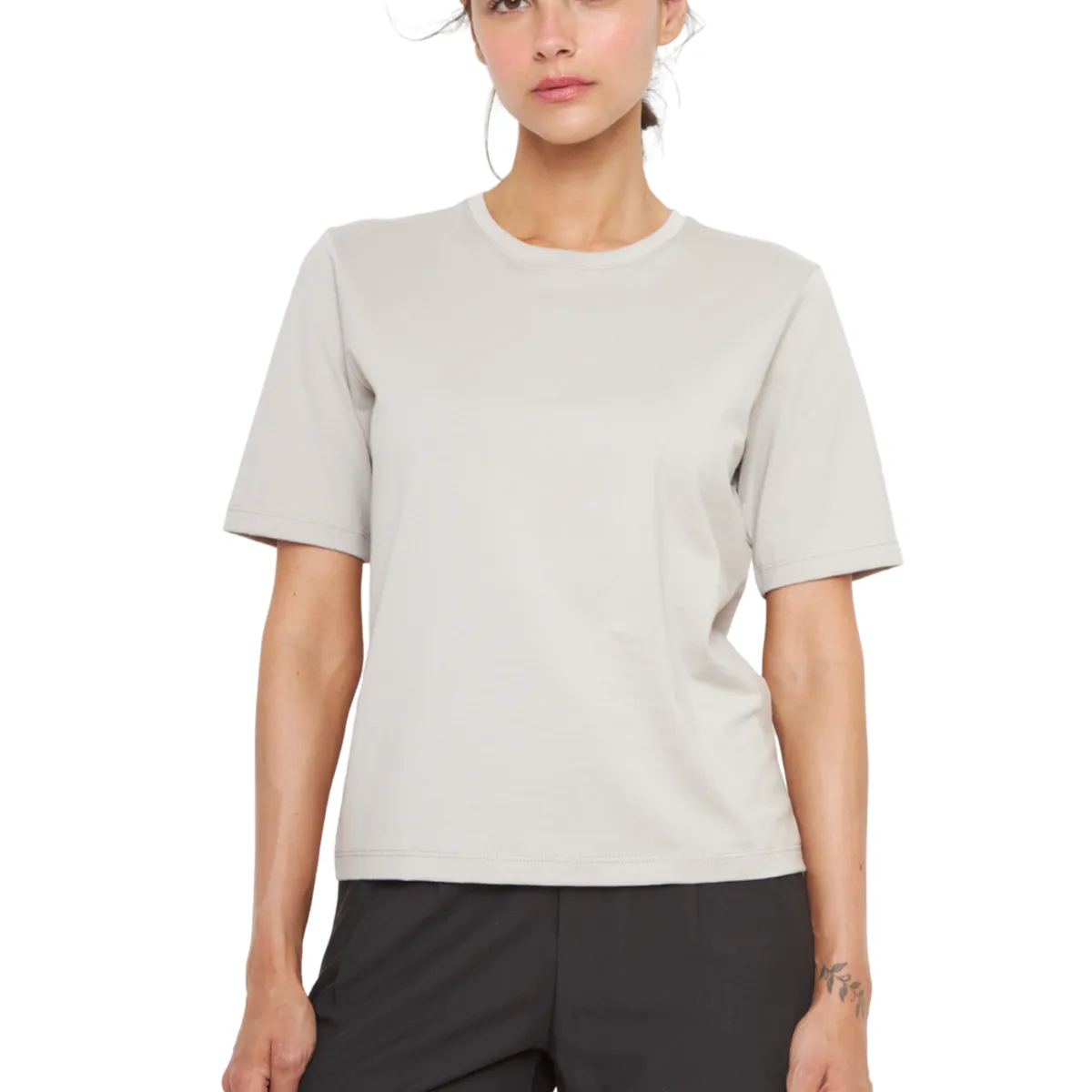 JACINTA TIENDA - Polera Jacinta Pima crudo Jacinta Tienda