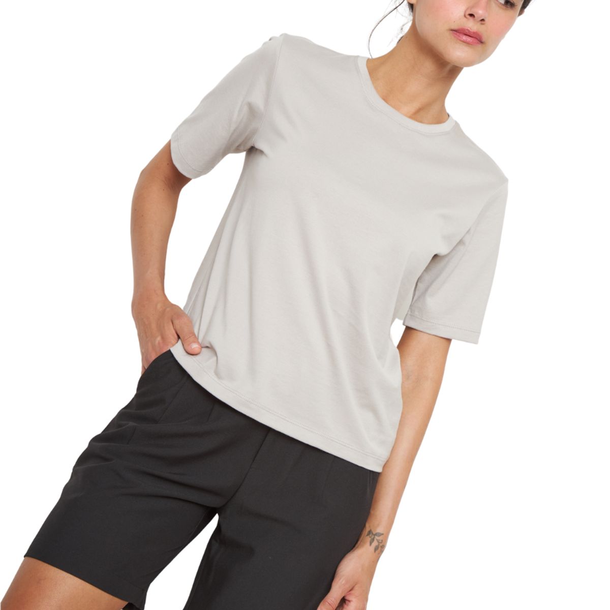 JACINTA TIENDA - Polera Jacinta Pima crudo Jacinta Tienda