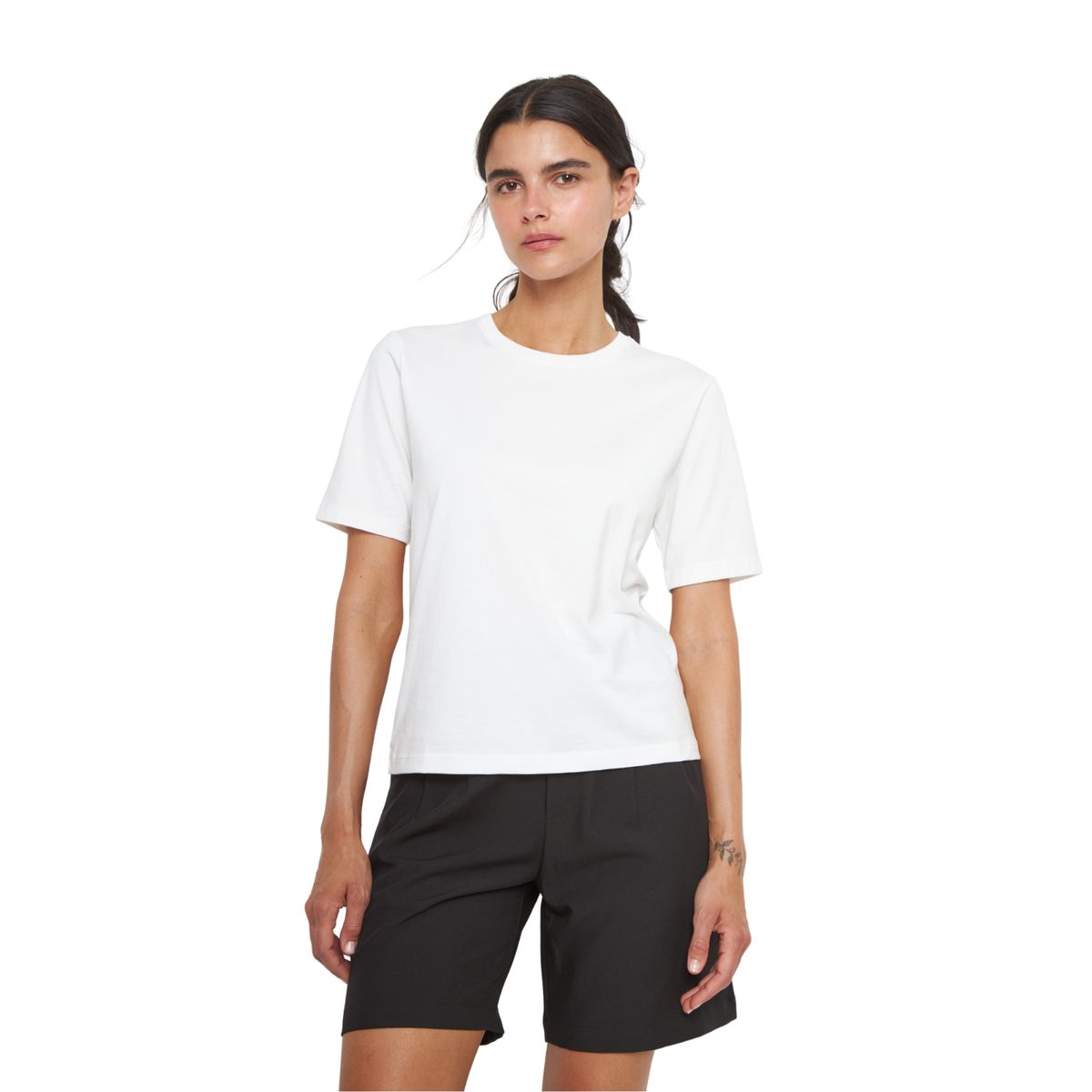 JACINTA TIENDA - Polera Jacinta Pima blanca Jacinta Tienda