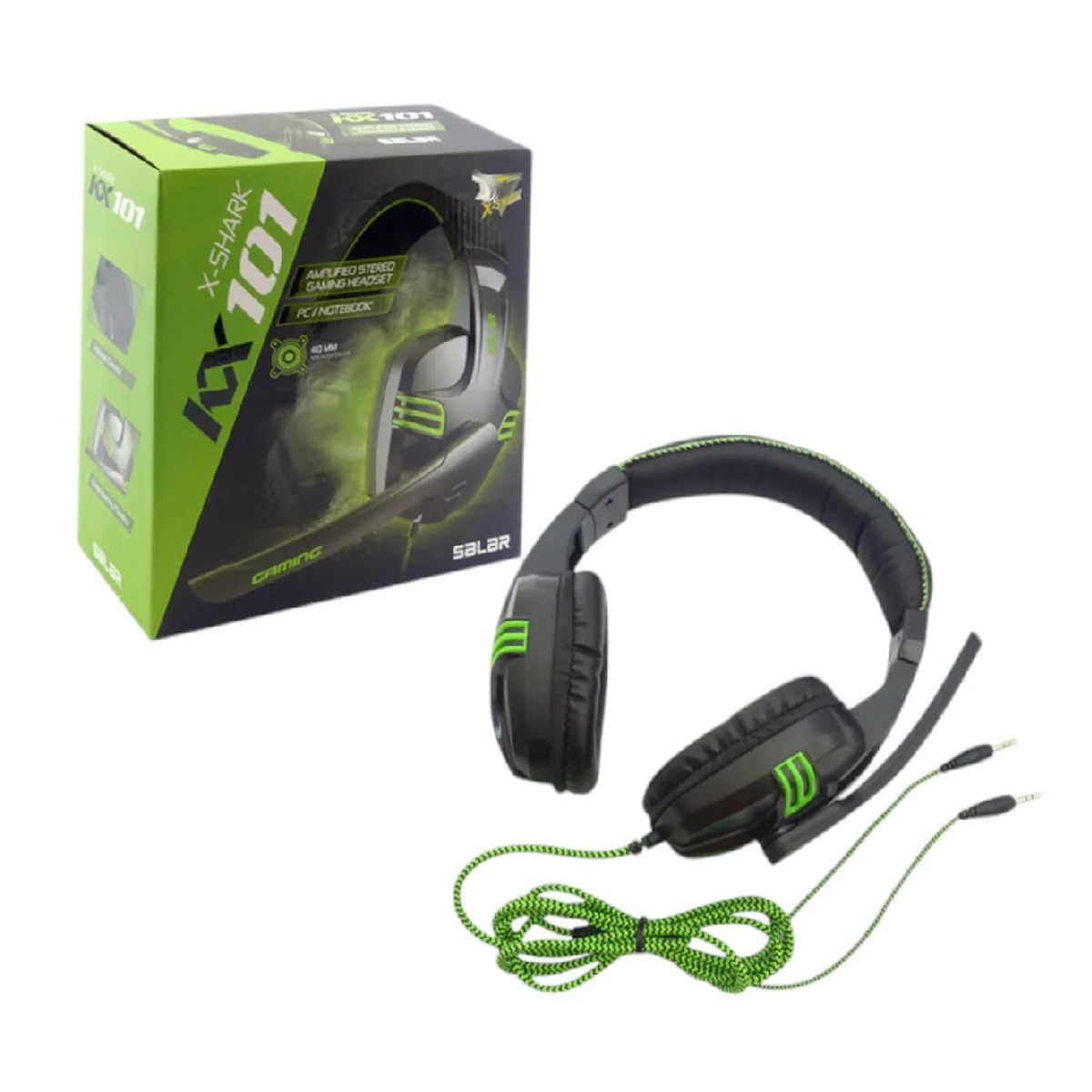 GENERICO - Audifono Para Gamer Con Microfono Multimedia PC XSHARK KX-101