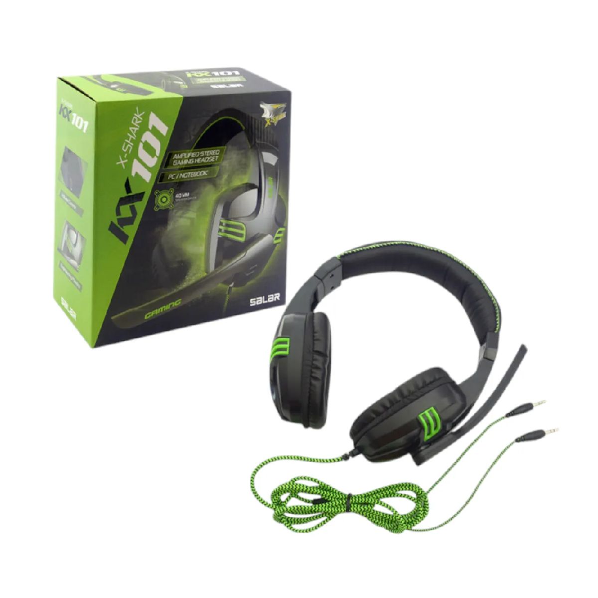 GENERICO - Audifono Para Gamer Con Microfono Multimedia PC XSHARK KX-101
