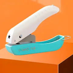 GENERICO - Perforadora De Papel Troqueladora Manual Punzón Redonda