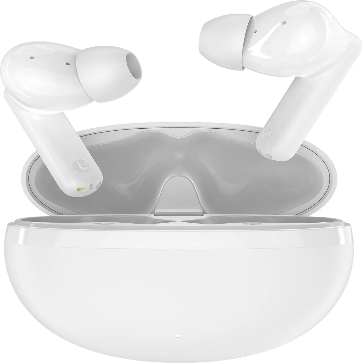 KBOD - Audífonos Dual Inalambricos Con Estuche Bt 5.3 Tws Kbod C27 Blanco