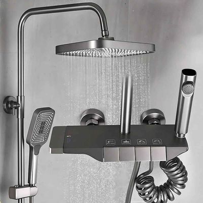 Imagen 2 del producto Columna De Ducha Moderna 4 Funciones Llave Tipo Piano Bidet