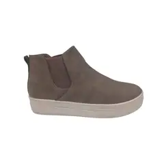 HERIEL - Zapatilla Café Caña Plataforma Mujer