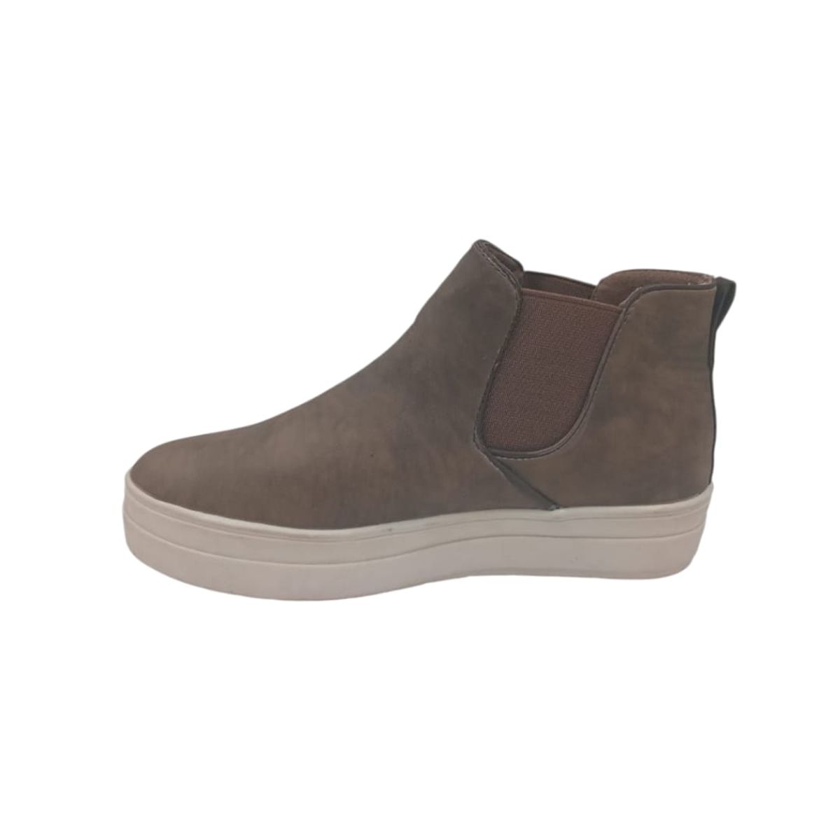 HERIEL - Zapatilla Café Caña Plataforma Mujer