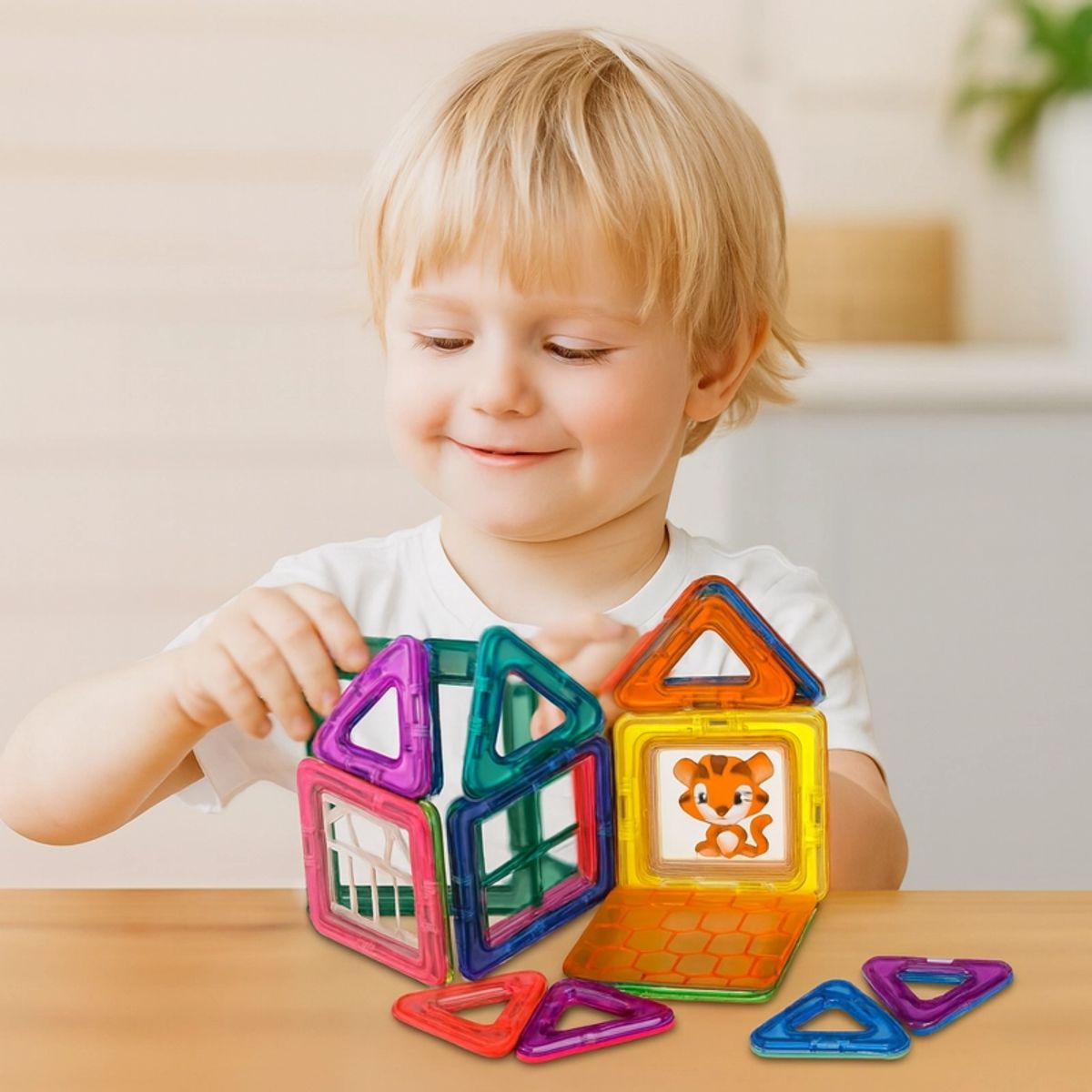 GENERICO - Set bloques magnéticos 41 piezas