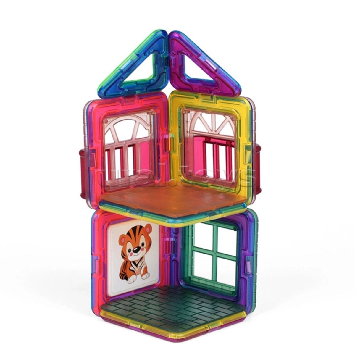 GENERICO - Set bloques magnéticos 41 piezas