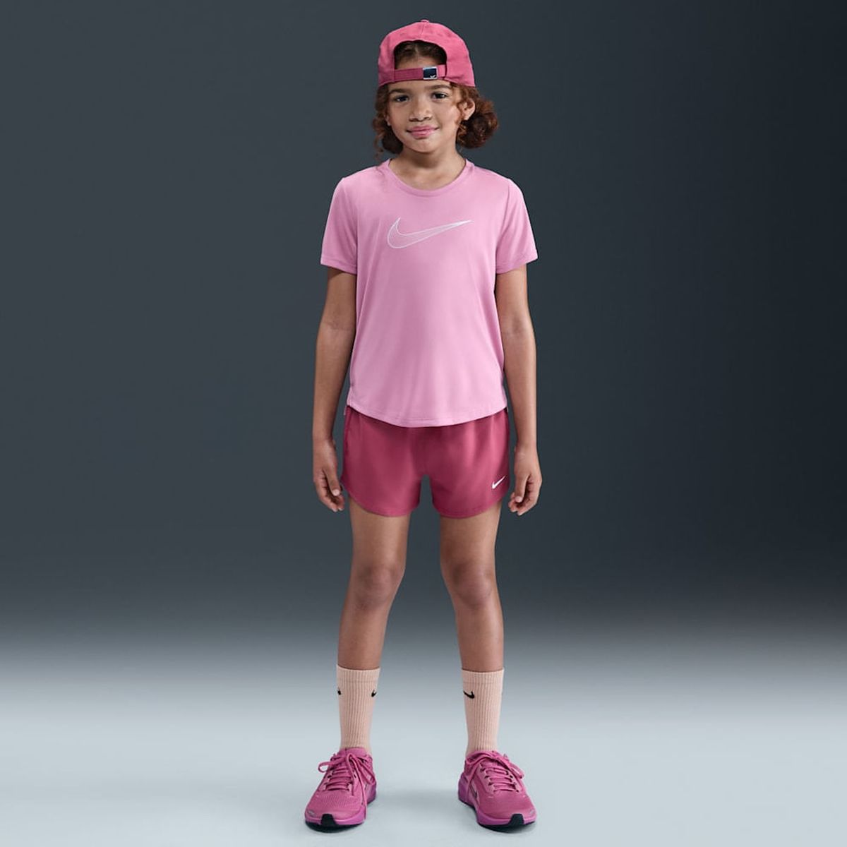 NIKE - Shorts G Nk Df One Wvn Hr Short Rosa NiÃ±os