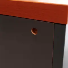 GENERICO - Gabinete Aéreo De Dos Puertas 80x40x40 cerezo