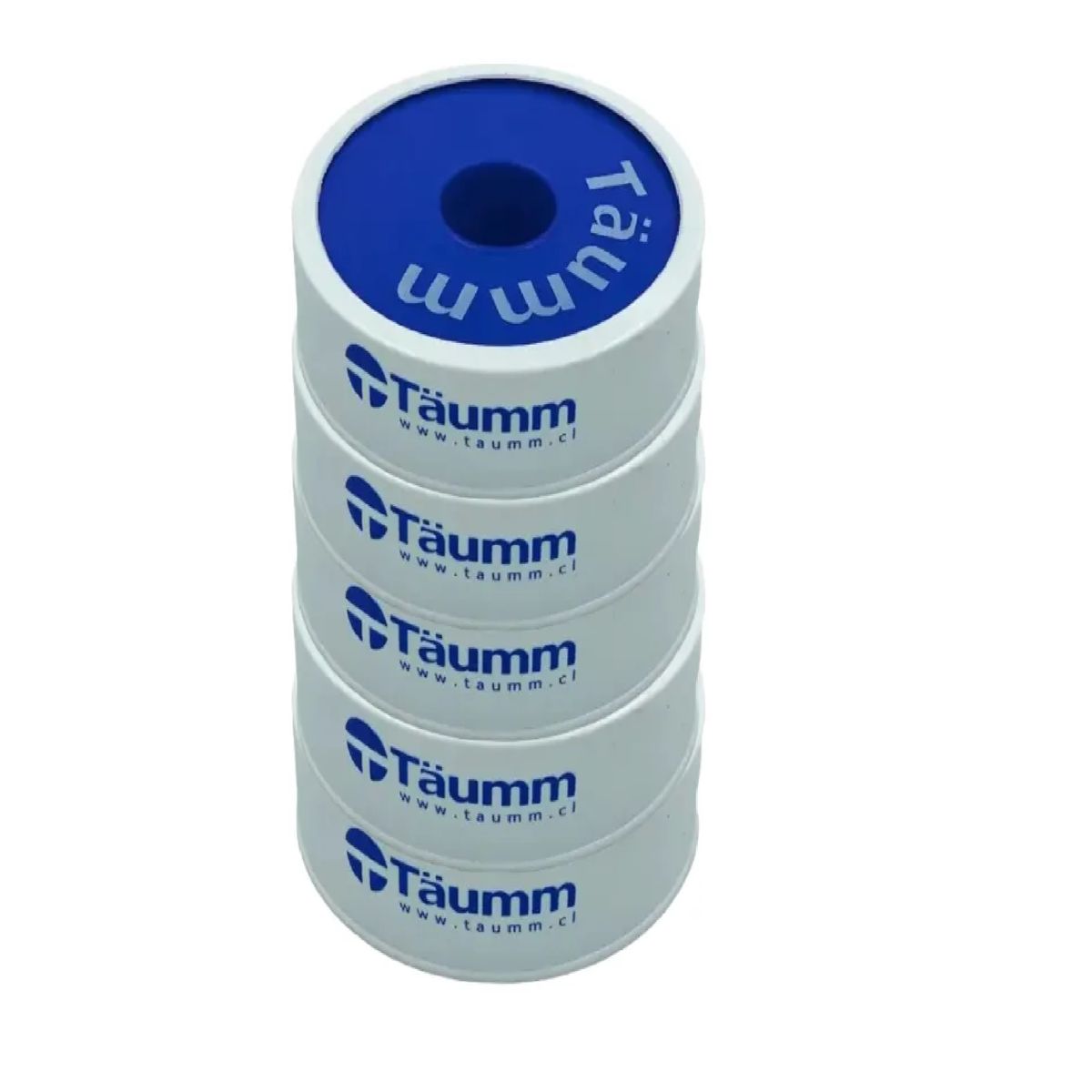 TAUMM - Cinta Teflon Agua Jumbo 3/4 Taumm 50mts Pack X 5