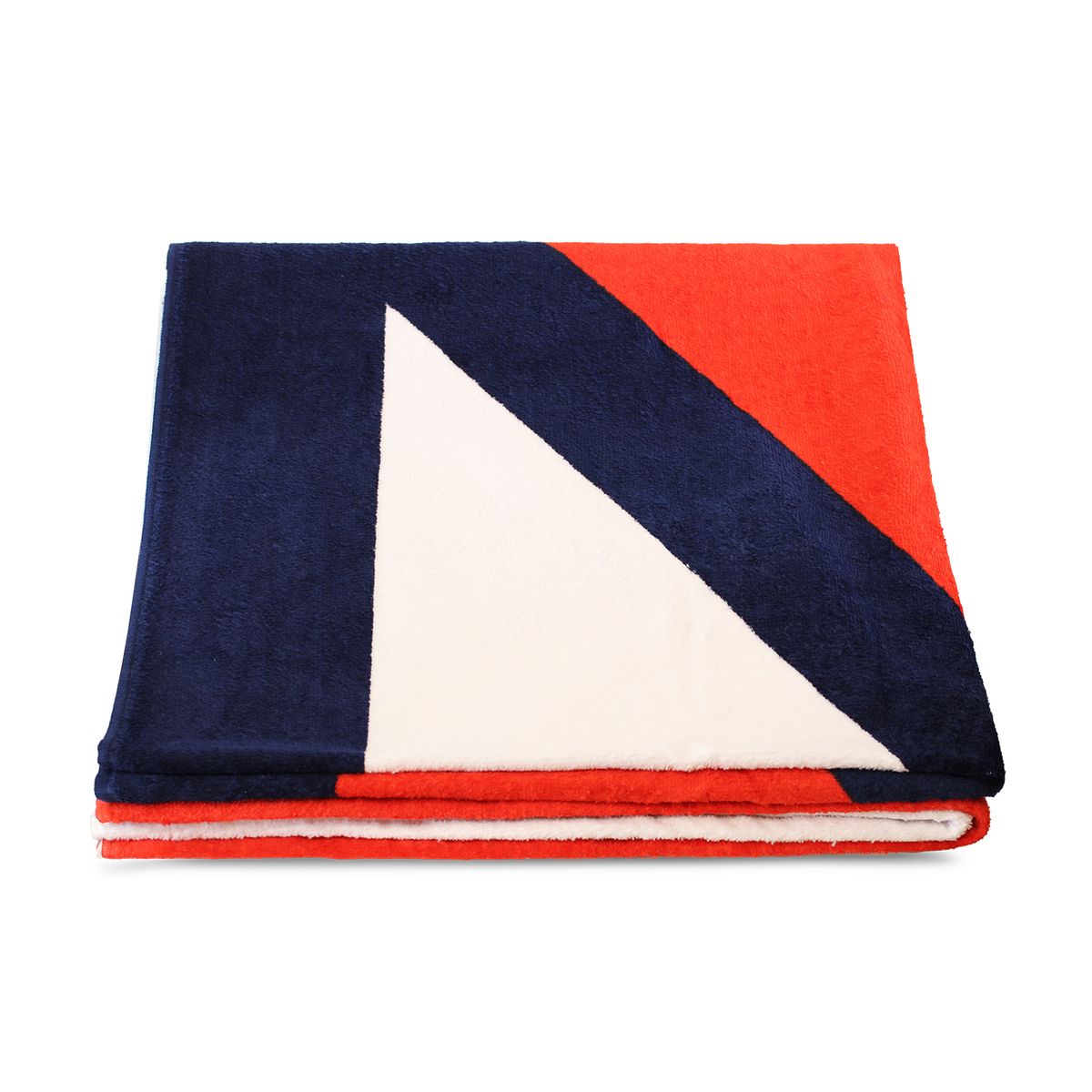 NAUTICA - Toalla de playa Nautica Home 100% Algodón 160x80 diseño N tricolor
