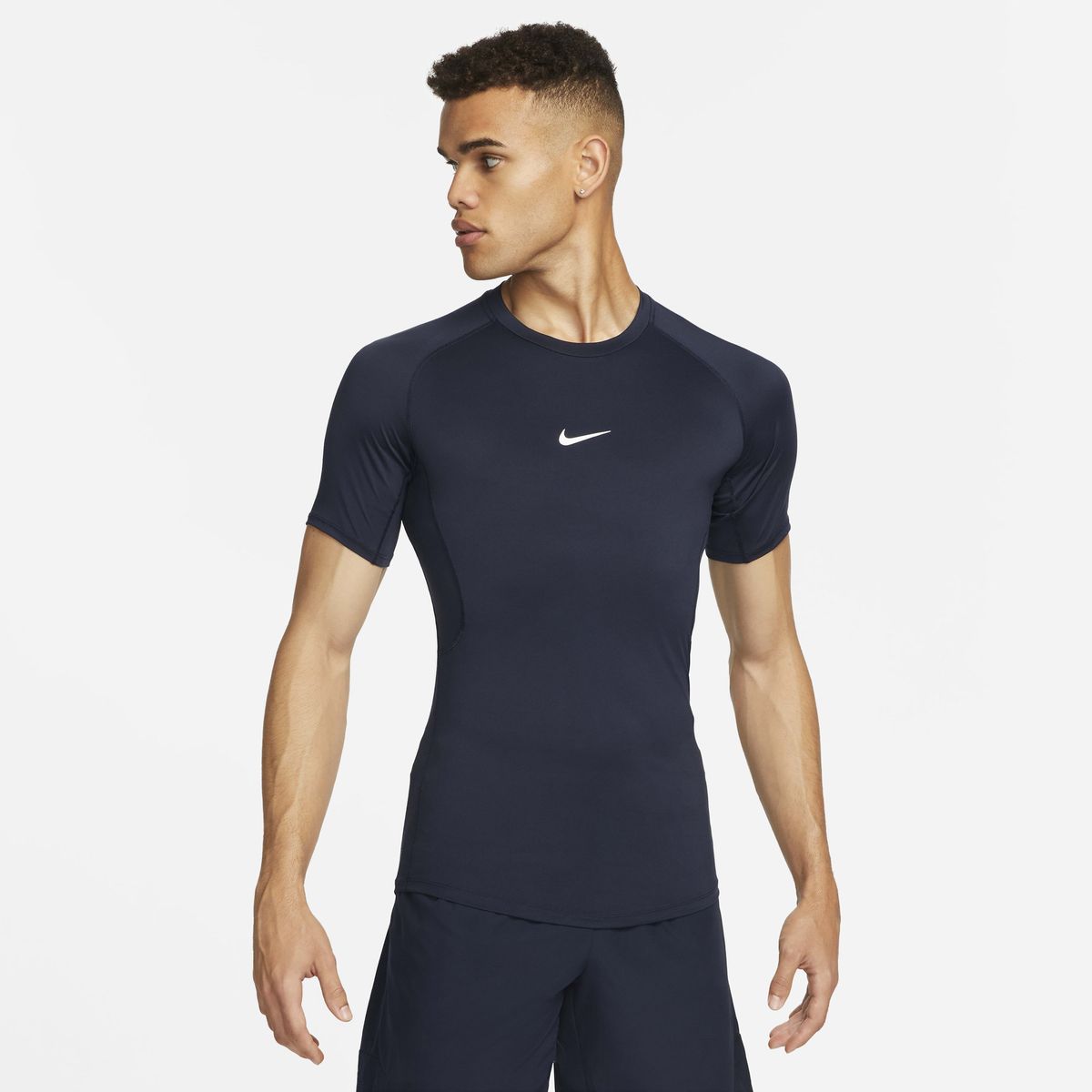 NIKE - Polera Nike Pro Hombre Negro