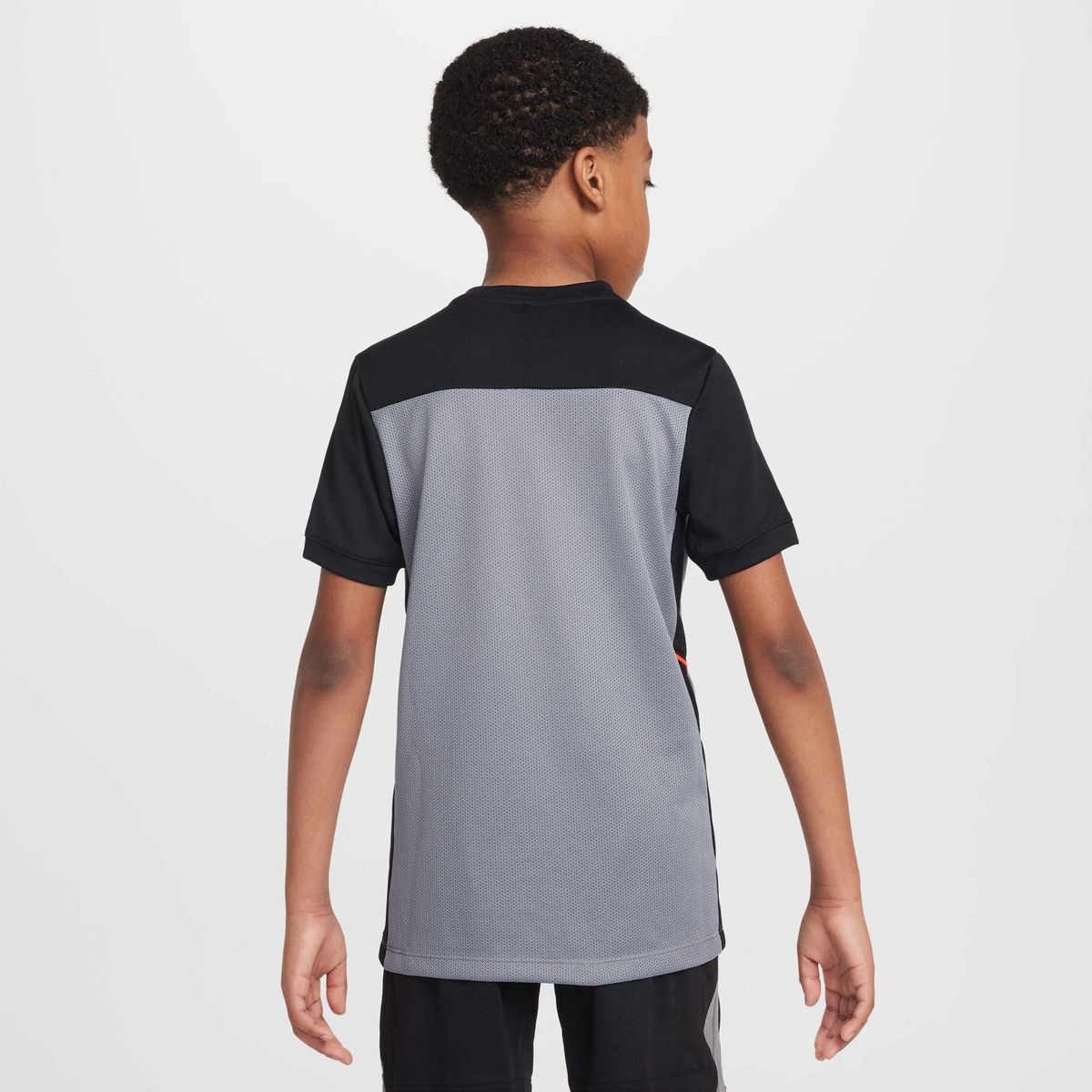 NIKE - Polera K Nk Df Acd25 Top Ss -pd Gris Niños