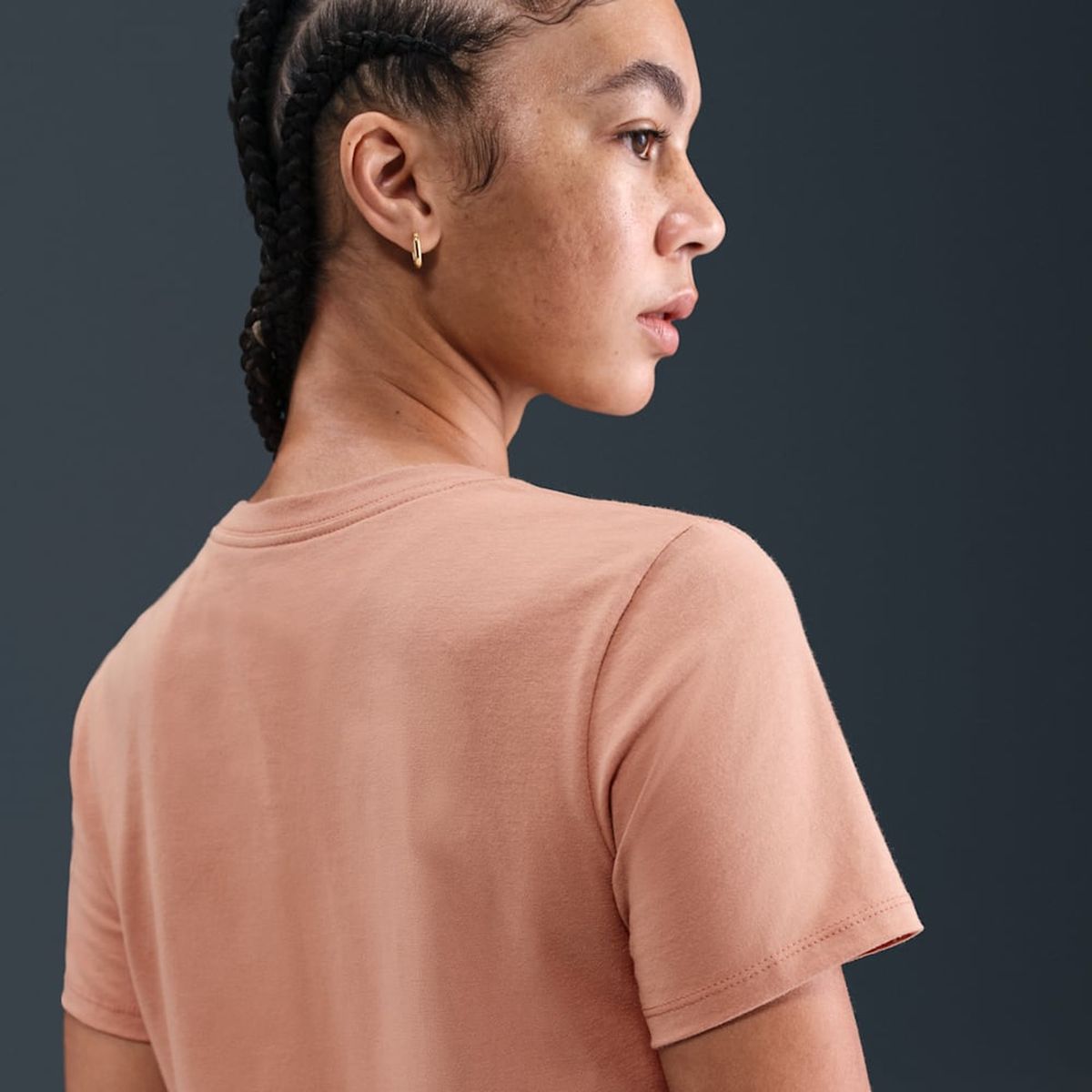 NIKE - Polera W Nsw Club Ss Tee Rosa Mujer