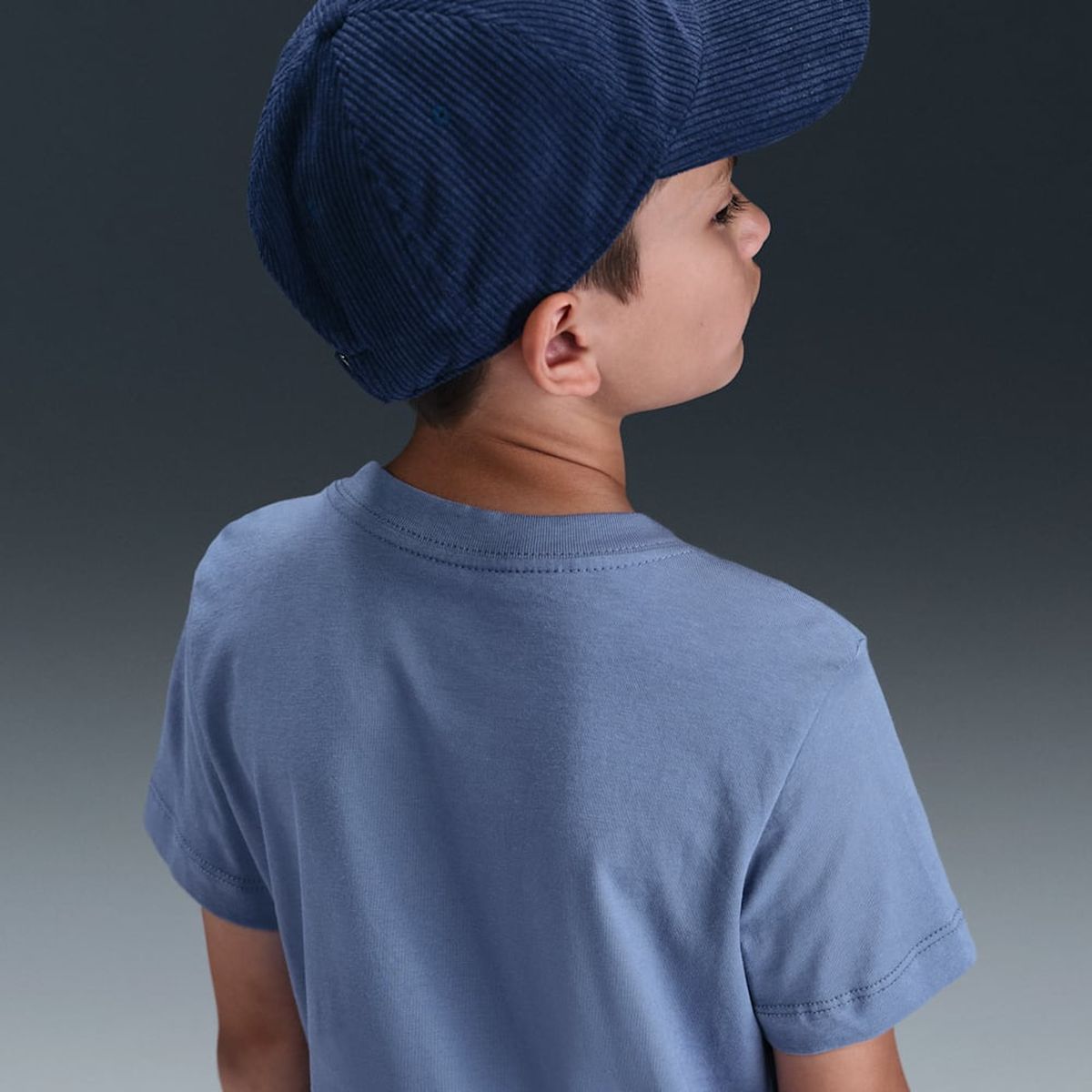 NIKE - Polera K Nsw Tee Emb Futura Lbr Azul NiÃ±os