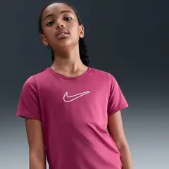 NIKE - Polera G Nk Df One Std Ss Top Hbr Rosa NiÃ±os