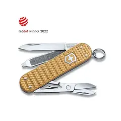 VICTORINOX - CORTAPLUMA ALOX 58MM 5 FUN 06221408G BRASS GOLD