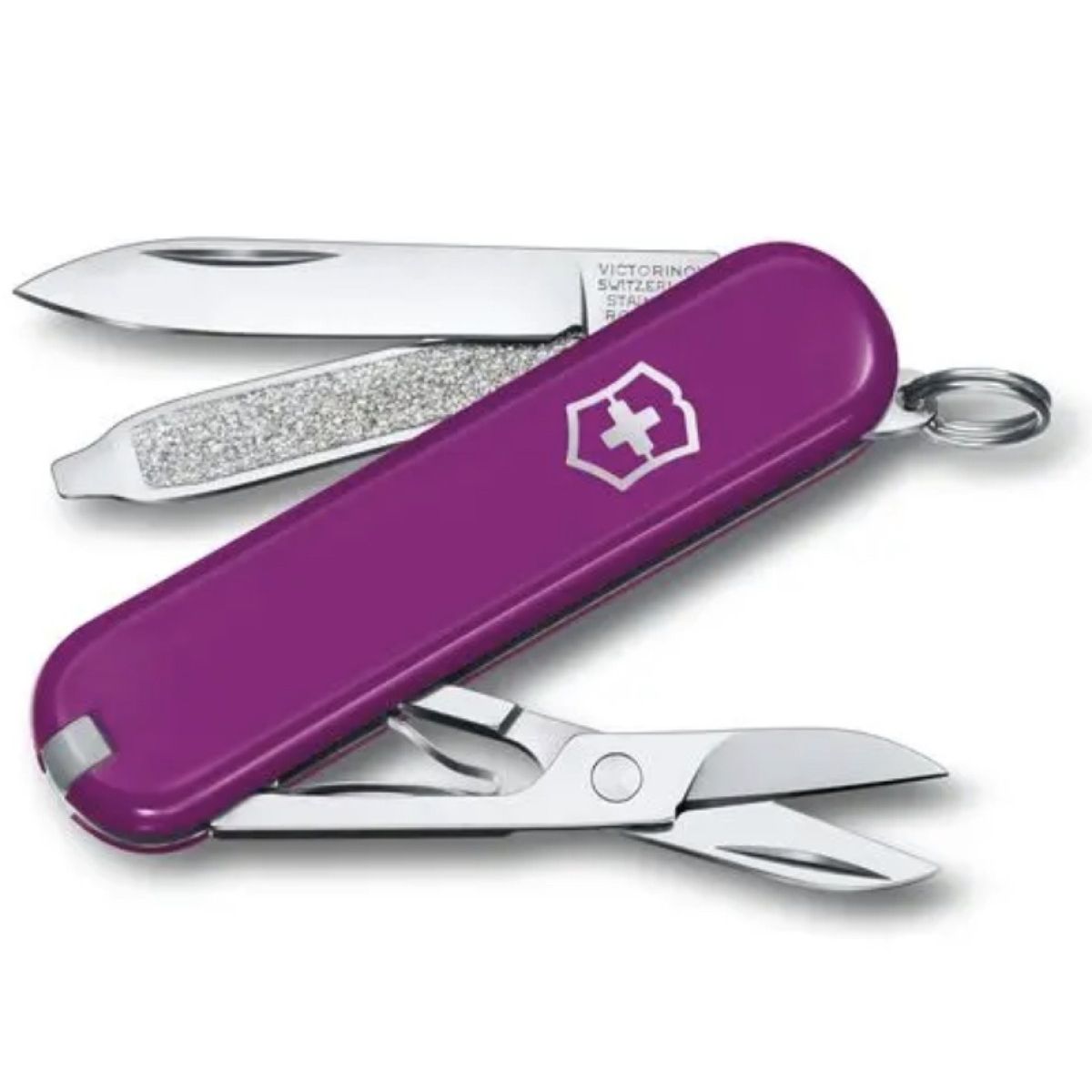 VICTORINOX - CORTAPLUMA CLASSIC 58MM 7 FUN 0622352G TASTY GRAPE VICTORINOX