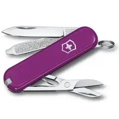 VICTORINOX - CORTAPLUMA CLASSIC 58MM 7 FUN 0622352G TASTY GRAPE