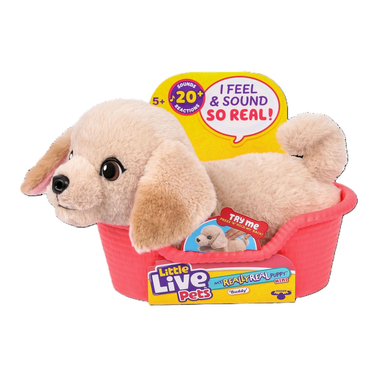 LITTLE LIVE PETS - Little Live Pets S2 Cachorro Mini - Buddy