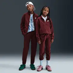 NIKE - Conjunto K Nsw Df Tracksuit Pk Fz NiÃ±os Rojo