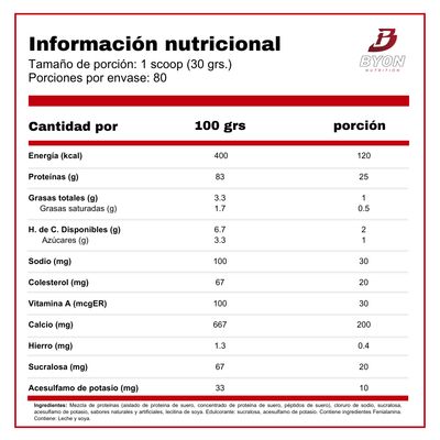 Imagen 2 del producto Prostar Whey Protein 5 lbs - Cookies