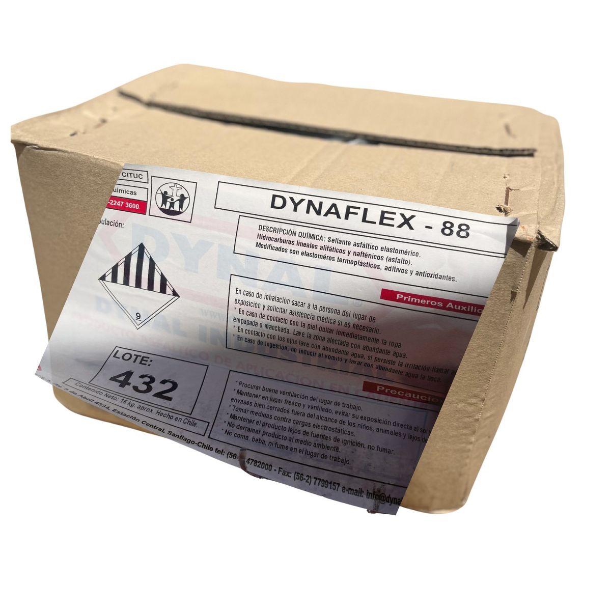 DYNAL - Sello Asfáltico en caliente - Dynaflex 88