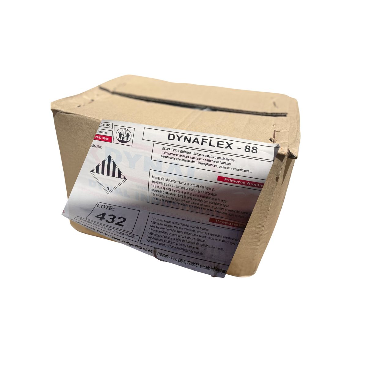 DYNAL - Sello Asfáltico en caliente - Dynaflex 88