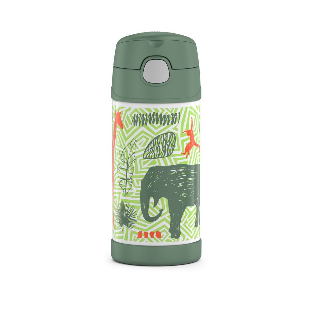 THERMOS - BOTELLA HIDRATACION ACERO INOXIDABLE JUNGLE  KINGDOM 355ML