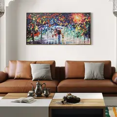 DEKAM DISEÑO - Cuadro Familia Arboleda 140x70 Cms