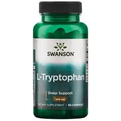 SWANSON - L-Tryptophan 500 mg Triptofano 60 cápsulas