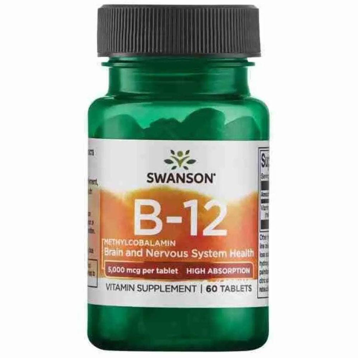 SWANSON - Vitamina B-12 5000 mcg Swanson