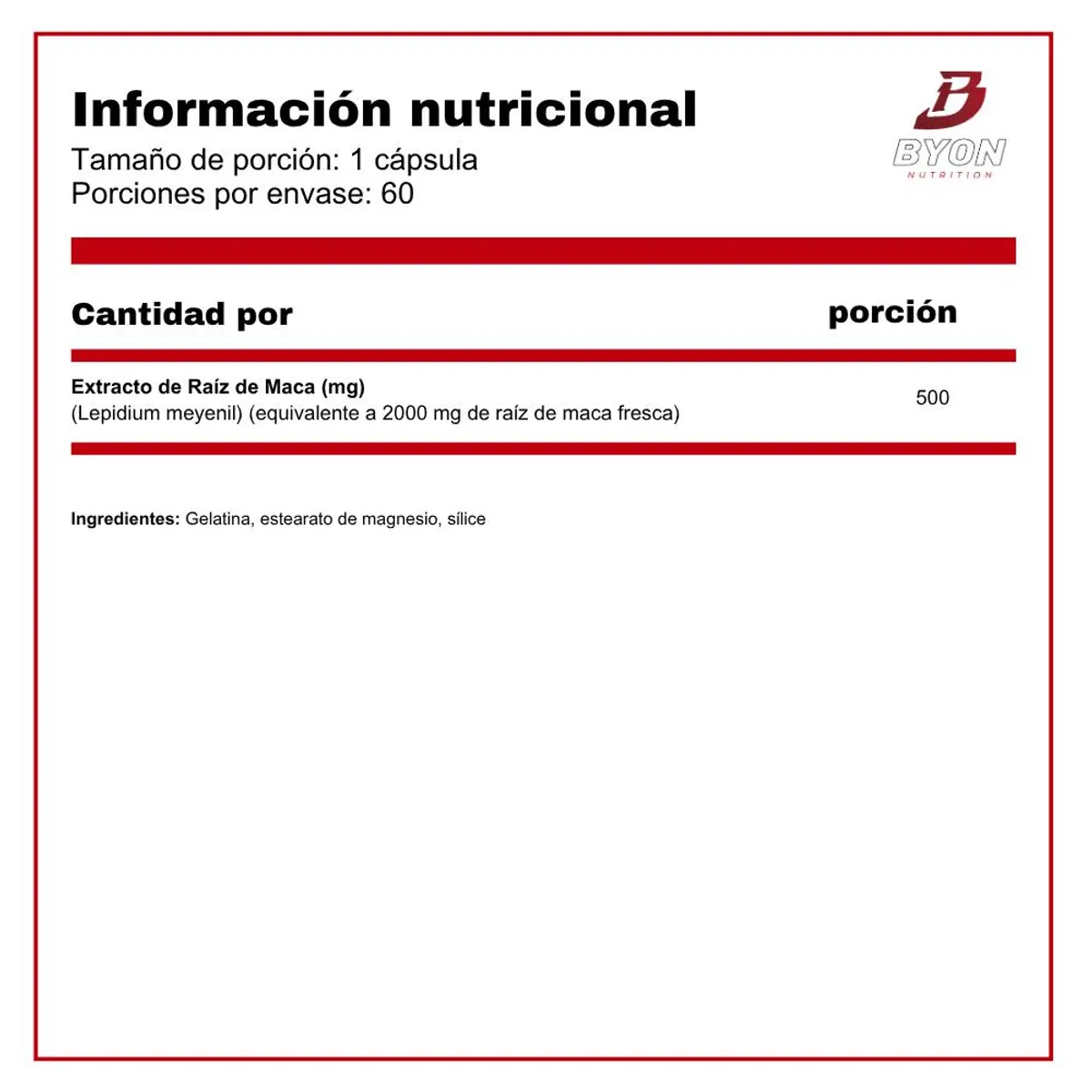 SWANSON - Maca 500 mg 60 cápsulas