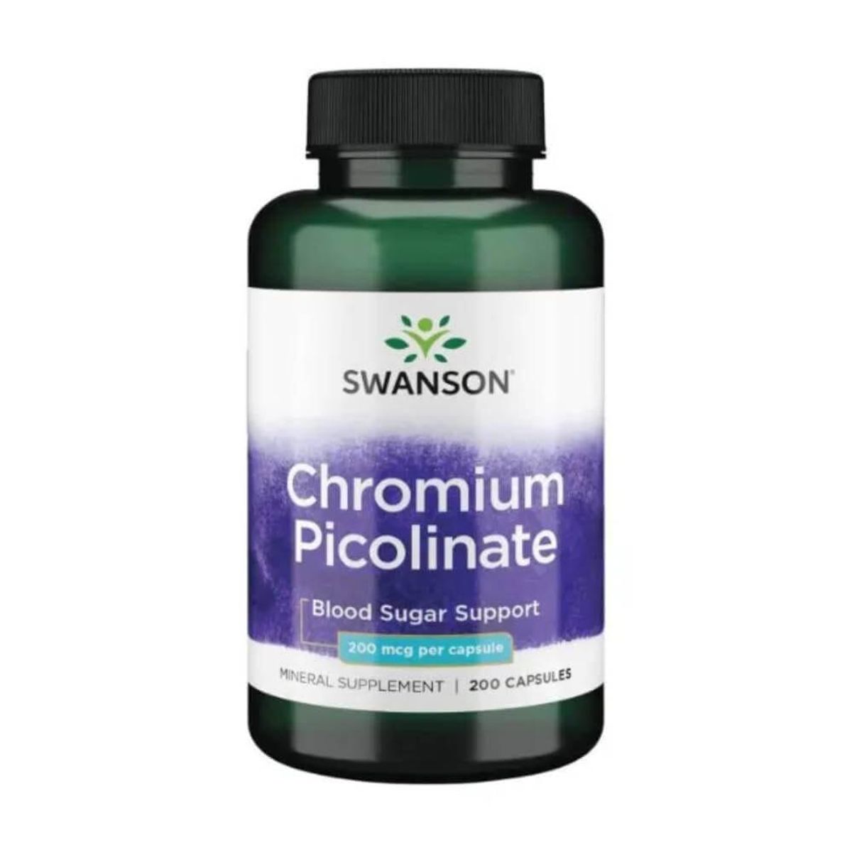 SWANSON - Picolinato de Cromo 200mcg 200 caps