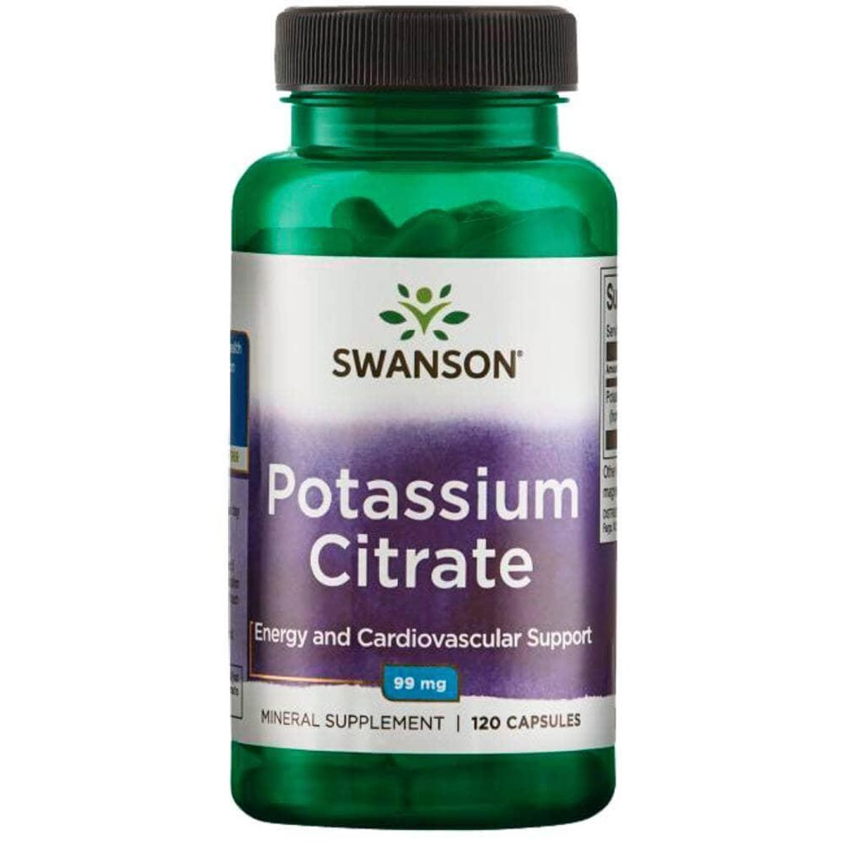 SWANSON - Potasio Citrato 99 mg 120 cápsulas