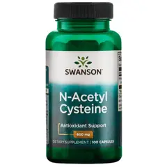 SWANSON - N-Acetyl Cysteine Nac 600 mg 100 cápsulas