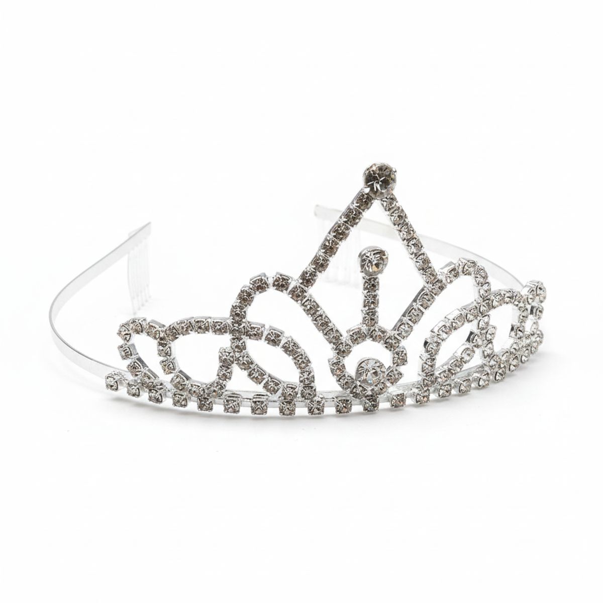 GENERICO - CORONA STRASS GRANDE PEINETA A X1 UNI