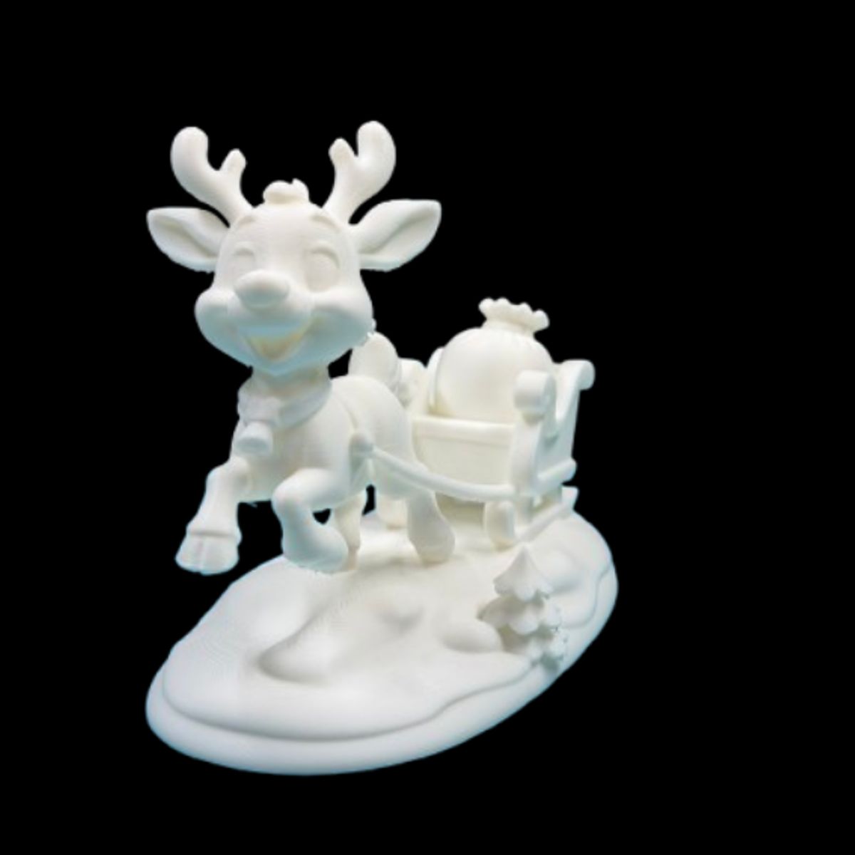 GENERICO - Decoración Navideña - Reno misión Invierno