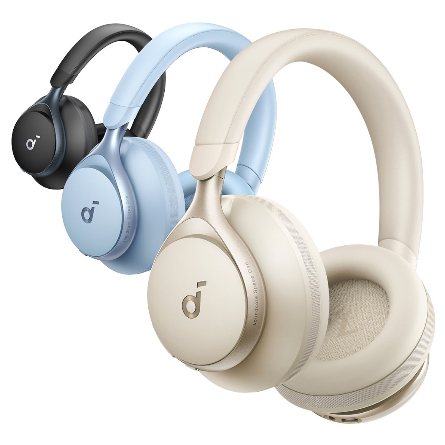 アンカー　Soundcore Space One SOUNDCORE BY ANKER Audífonos Over Ear Space One NC Soundcore Azul