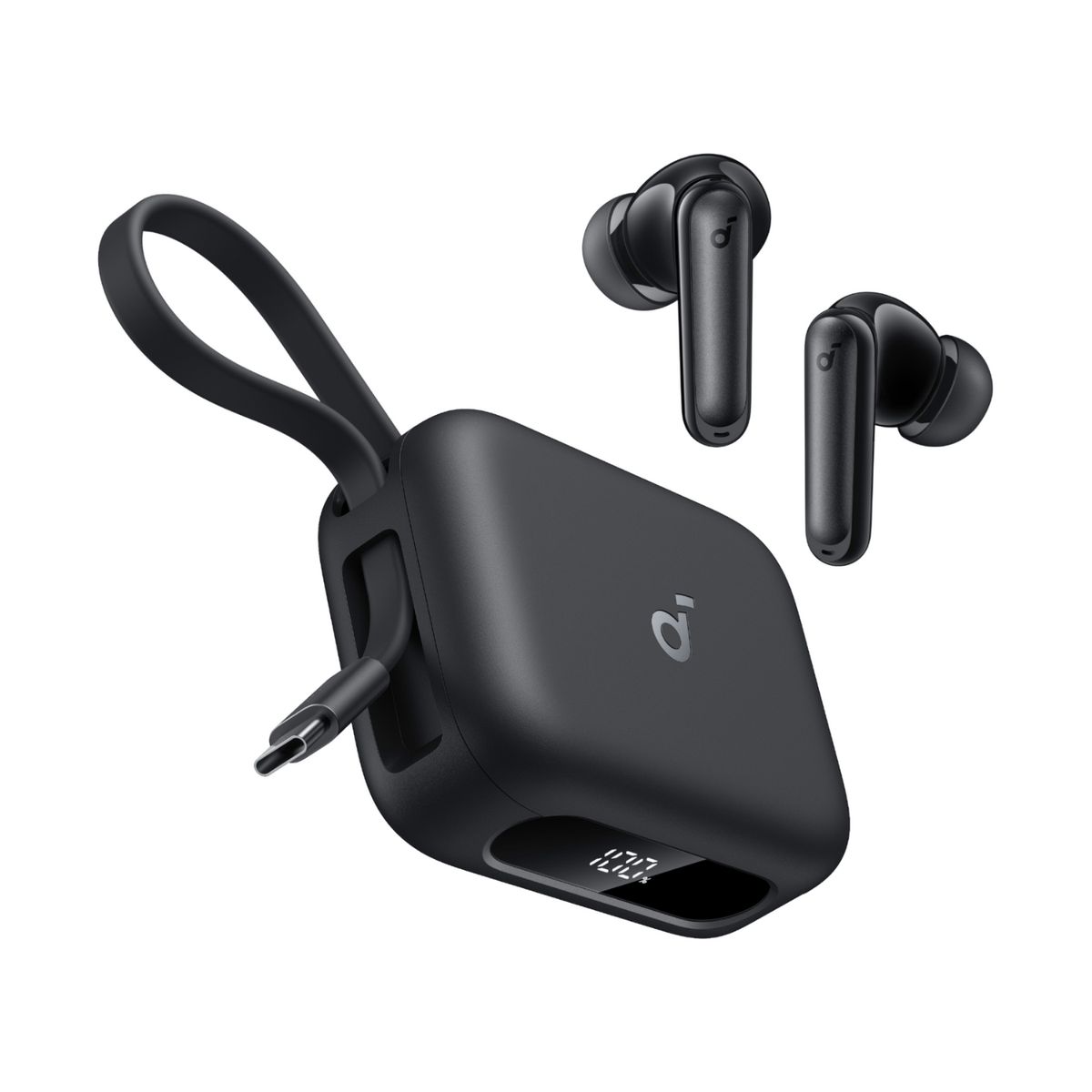 SOUNDCORE BY ANKER - Audífonos TWS P41i NC con Power Bank Soundcore Negro