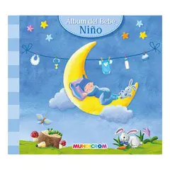 GENERICO - Libro Album Del Bebe Para Niño - Mundicrom