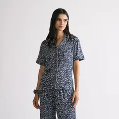 LOUNGE - Set Pijama Camisero Animal Print Dreamy