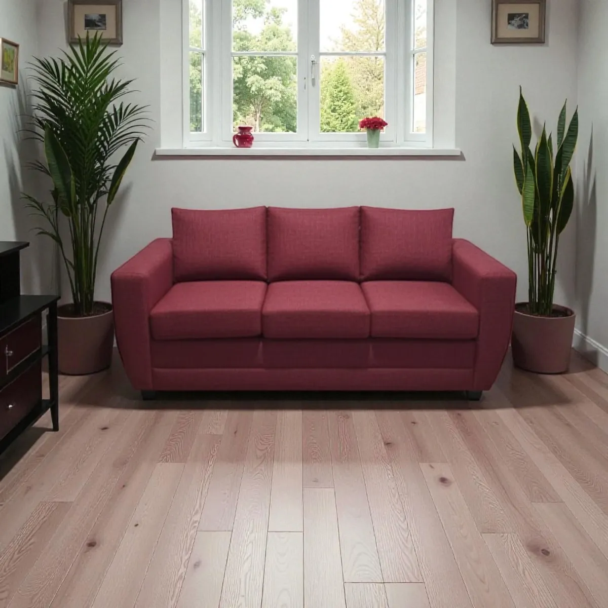 DISEÑOS VALESTRINI - SOFA SODI TRES CUERPOS EN LINO